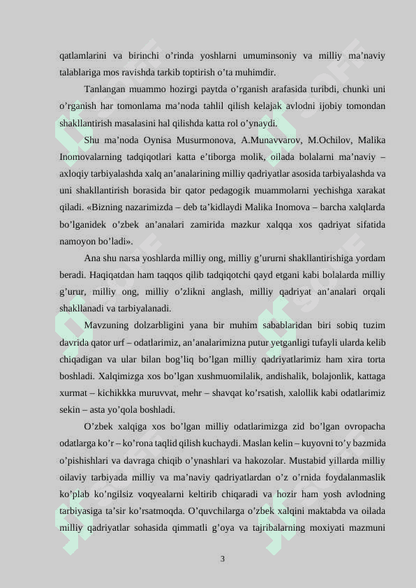 Milli istiqlol g’oyasi asosida oilada bola tarbiyasi 3