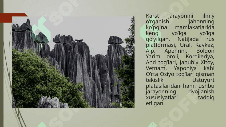 Karst va psevdo karst suffoziya 4