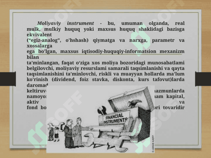 Moliya bozori instrumentlari va aksiya 3