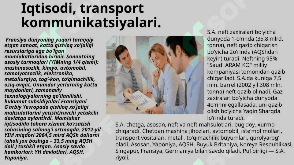 FRANSIYA VA Saudi Arabiston 3