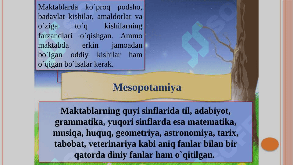 Eng qadimgi davrlardan to hozirgi kungacha jahon pedagogika fanining rivojlanish tarixi. 6