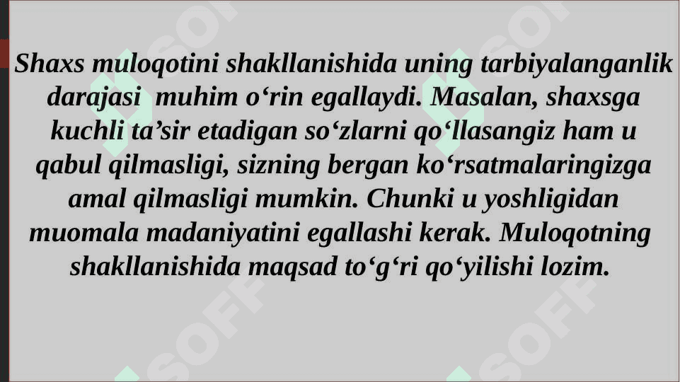 Shaxs shakllanishidagi psixologik - pedagogik masalalar 6