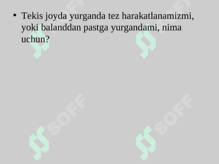 Tuproqning hosil bo‘lishida relyefning ahamiyati 6