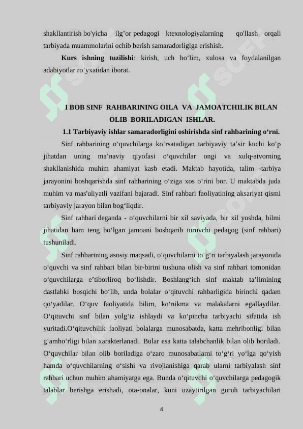 SINF RAHBARINING OILA VA JAMOATCHILIK BILAN HAMKORLIGINI TASHKIL ETISH 4