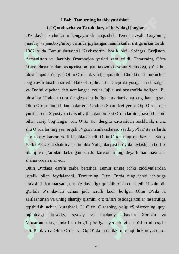 AMIR TEMURNING HARBIY YURISHLARI 4