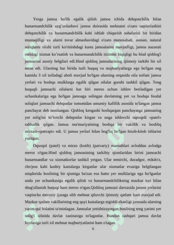 XIX asrda Hindistonda mustamlakachilik siyosati va milliy ozodlik harakati 6