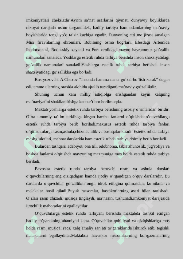 Xalq an'anaviy san'ati kichik yoshdagi o'quvchilarni estetik tarbiyalashning muhim omili 6