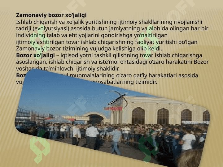 bozorning mohiyati va vazifalari 5