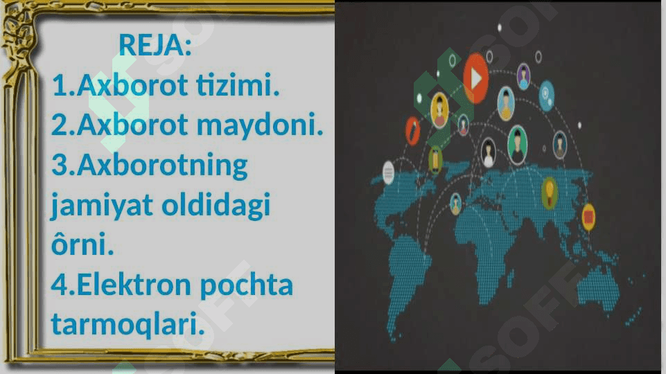 INTERNETDAGİ AXBOROT MAYDONİ HAQİDA TUSHİNCHA BERİNG. ELEKTRON POCHTA TRENİNGİ 2