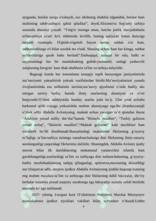 ABDULLA AVLONIY ASARLARIDA TA`LIM TARBIYA  MASALASINING YORITILISHI 4