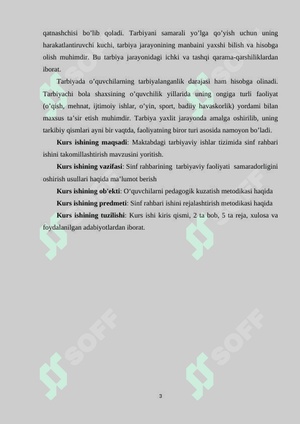 Tarbiya darslarini tashkil etishda pedagogik texnologiyalardan foydalanish 3