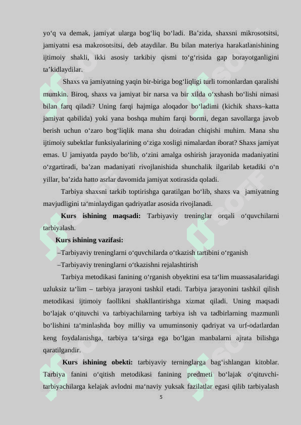 TARBIYAVIY TRENINGLAR VA ULARNING AHAMIYATI 5