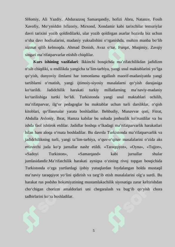 XIX asrning ikkinchi yarmi va XX asr boshlarida ta'lim va pedagogik fikrlar 4