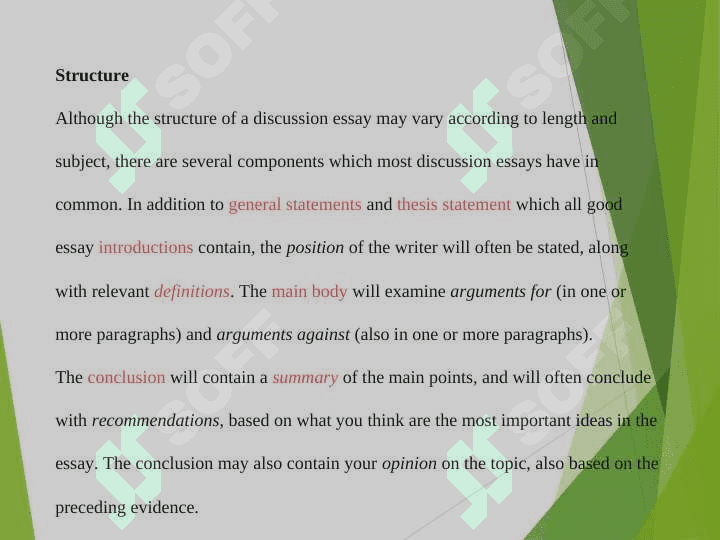 Discussion essays 4