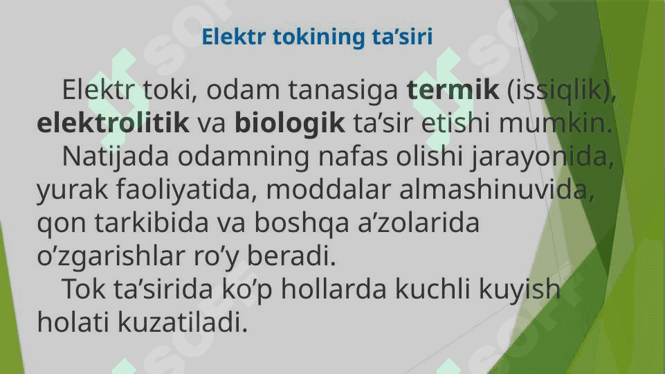 Elektr tokidan shikastlanish 8