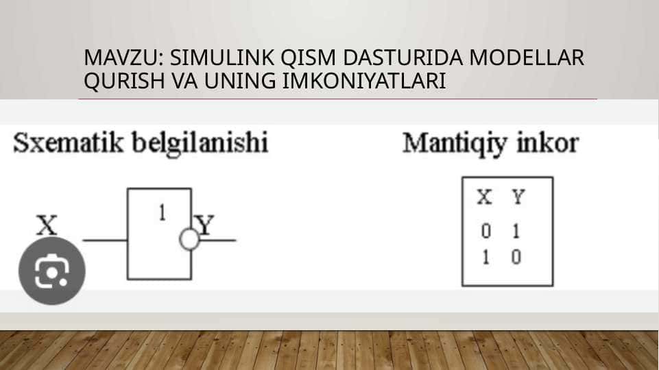 Simulink qism dasturida modellar qurish va uning imkoniyatlari