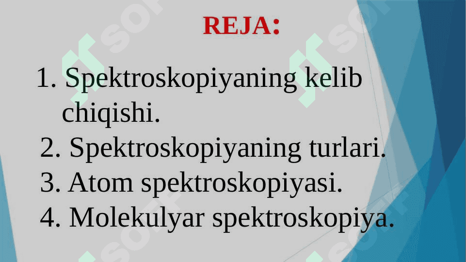 SPEKTROSKOPIYA  HAQIDA TUSHUNCHA 2