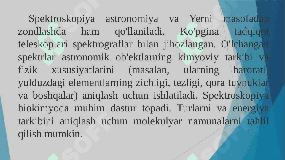SPEKTROSKOPIYA  HAQIDA TUSHUNCHA 8