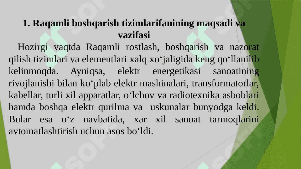 Texnologik jarayonlarni boshqarishda hisoblash texnikasining roli 2