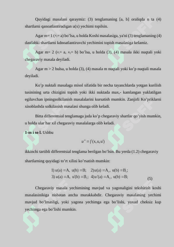 Oddiy diffrensial tenglamalar (2) 6