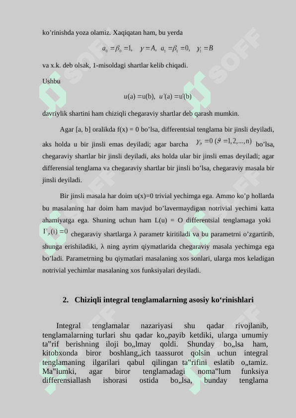 Oddiy diffrensial tenglamalar (2) 8