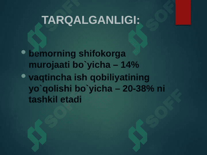 O'tkir va surunkali bronxitlar otkir ava 2