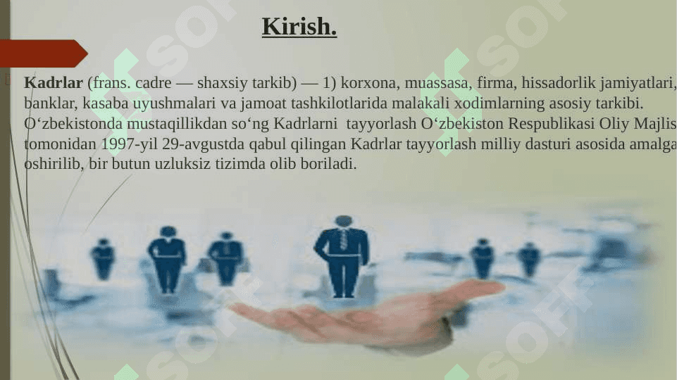 Kadrlar tayyor milliy dasturi 2