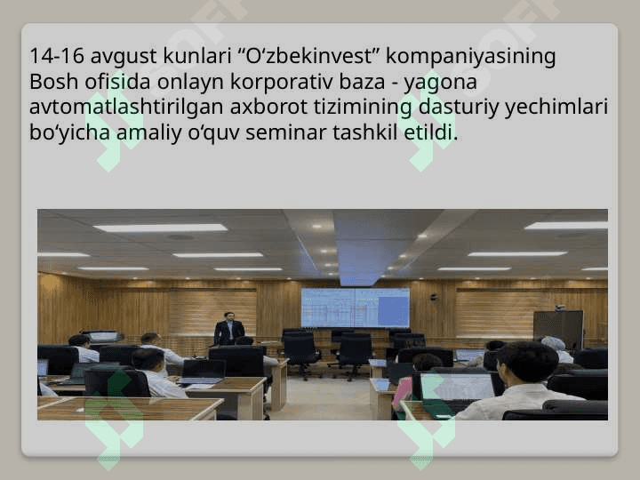 “O’ZBEKINVEST” sug’urta kompaniyasi 7