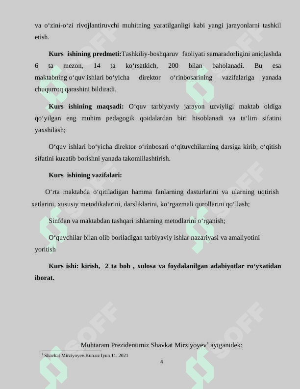 Maktabda direktor oʻrinbosarining vazifalari 4