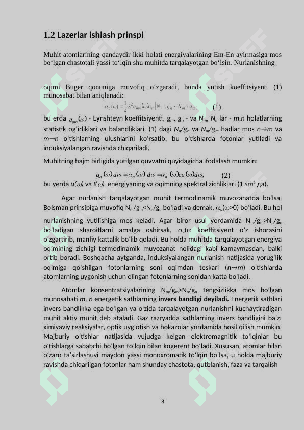 QATTIQ JISM LAZERLARI 8