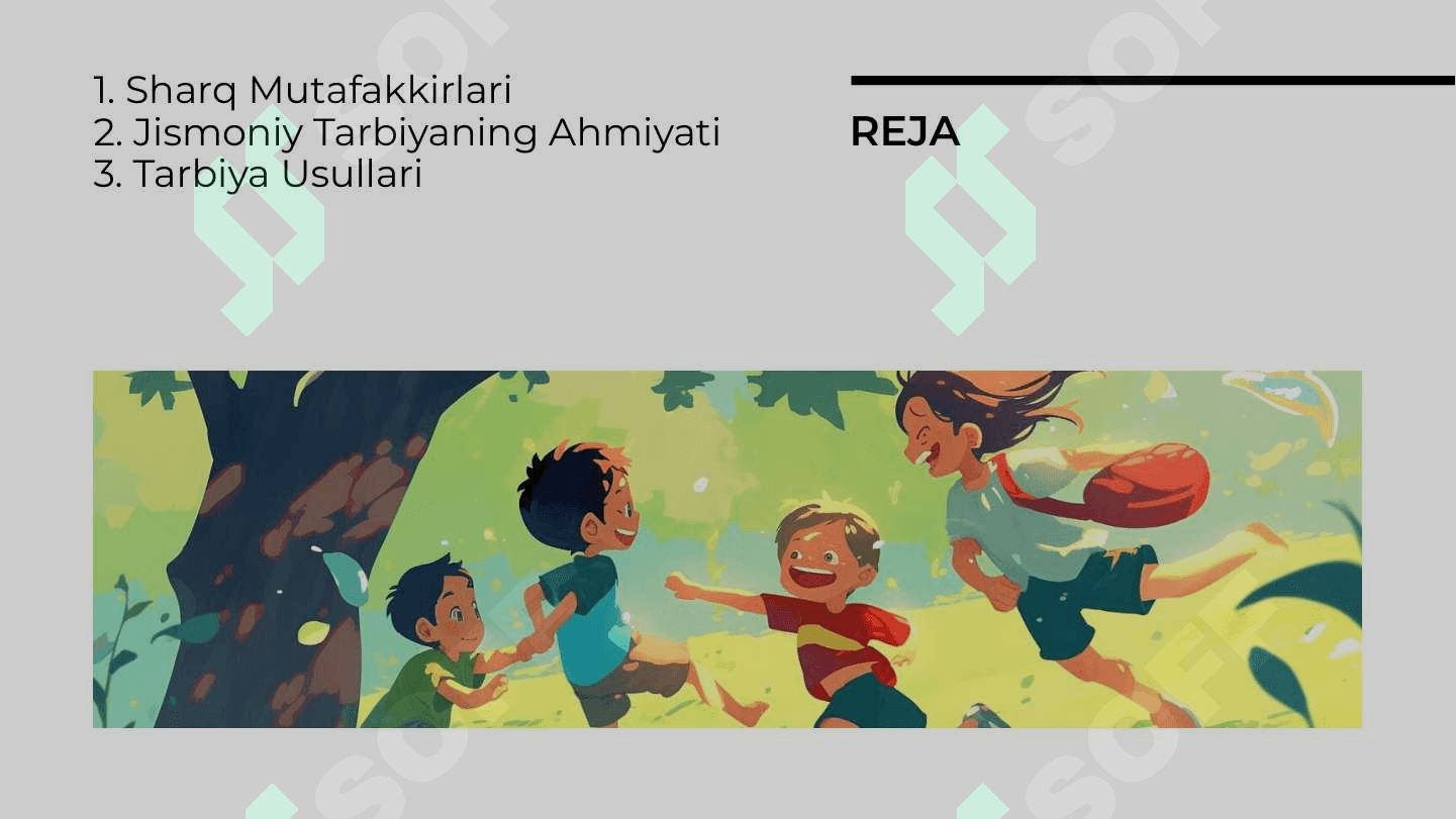 Sharq mutafakkirlarning maktabgacha yoshdagi bolalarni jismoniy tarbiyalashga oid qarashlari 2