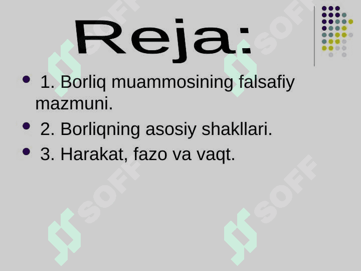 Falsafa tarixida borliq g‘oyasi 2