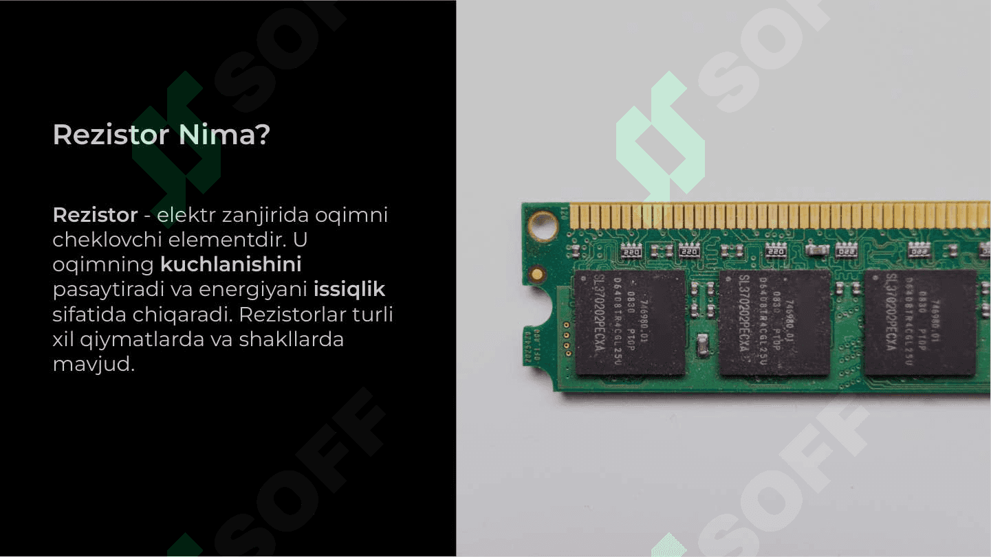 Rezistorlarning ketma-ket va paralel ulanishi 3