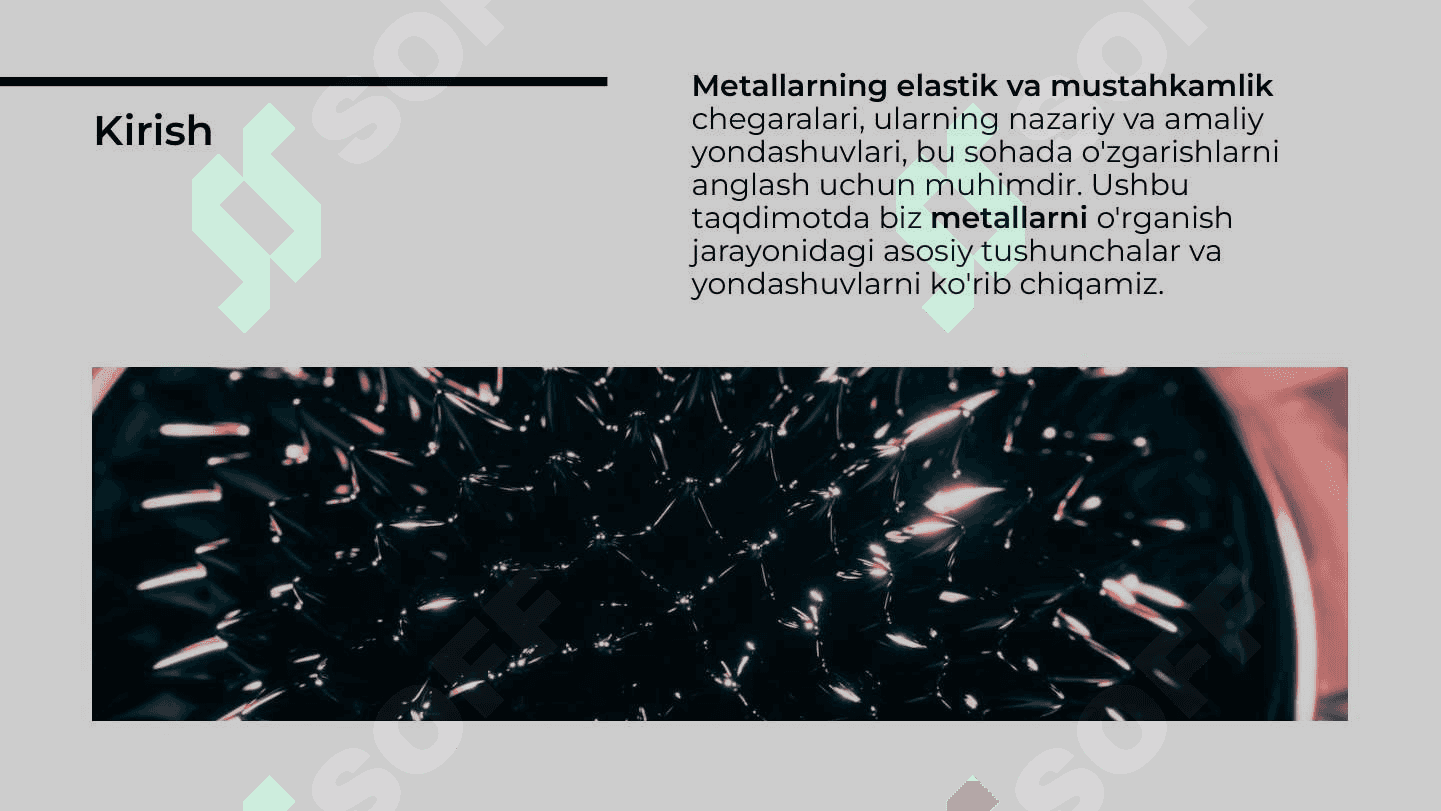 metallarning elastik va mustahkamlik chegaralari 2