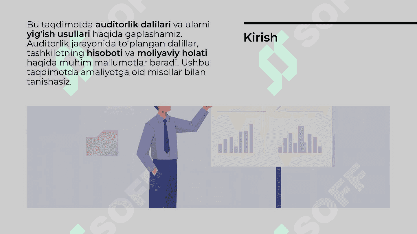 Auditorlik dalilar, ularni yig'ish usullari 2