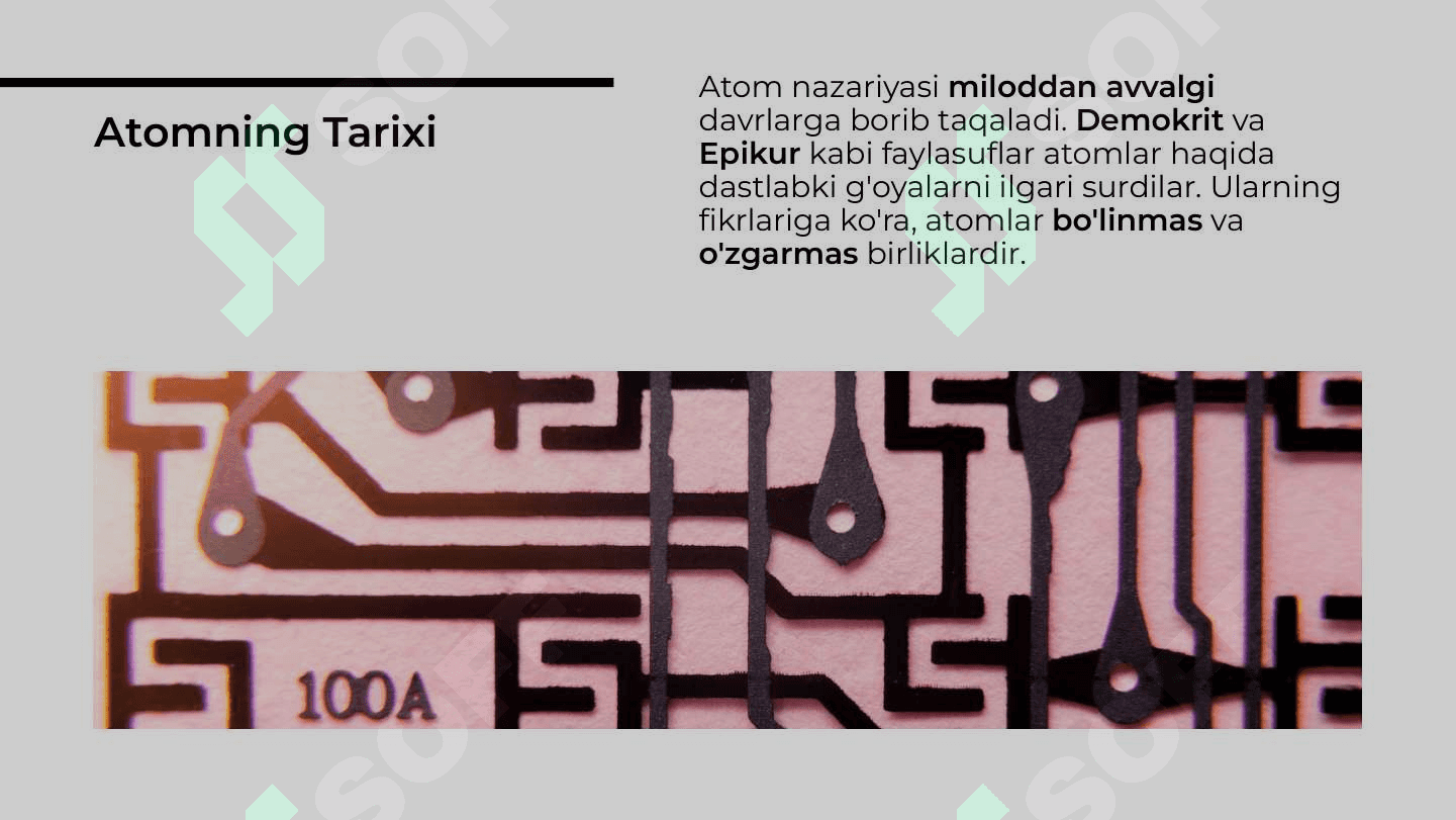 Atom tuzilishi haqidagi nazariyalar 3