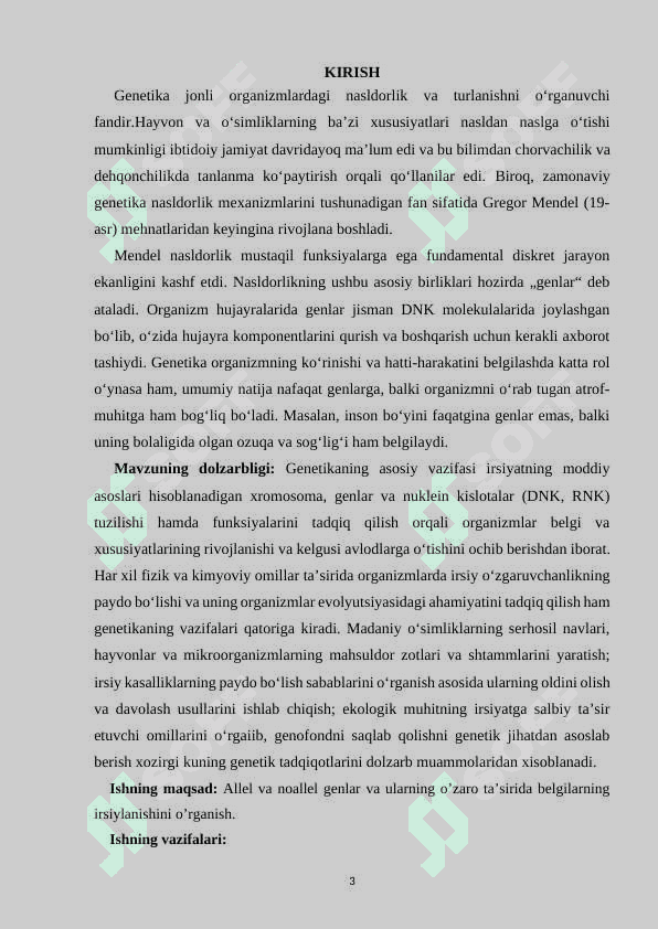 GEN VA  GEN KONSEPSIYASI HAQIDA TUSHUNCHA 3