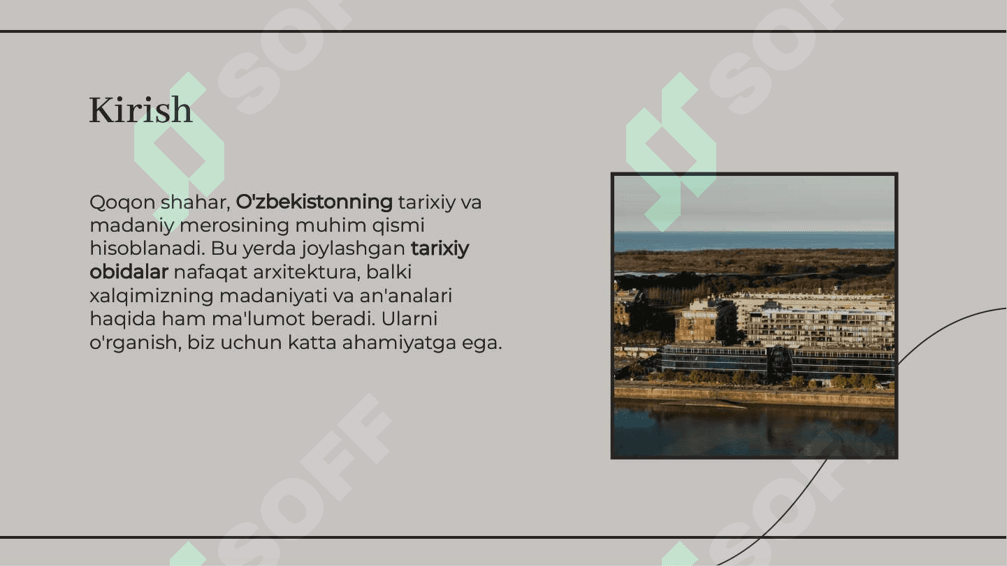 Qoqon Shahar Tarixiy Obidalari O'zbekistonning madaniy merosi 2
