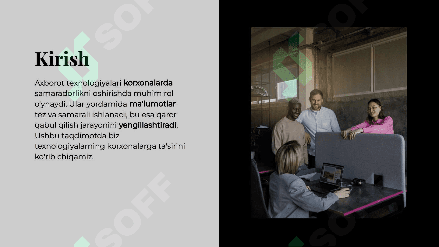 Korxonalarda axborot texnologiyalari orqali samaradorlikni oshirish 2