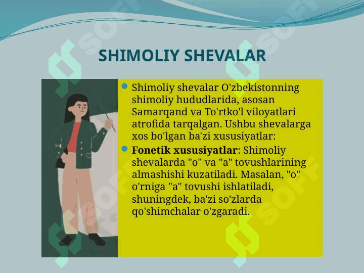 O'zbek shevalari tasnifi 5