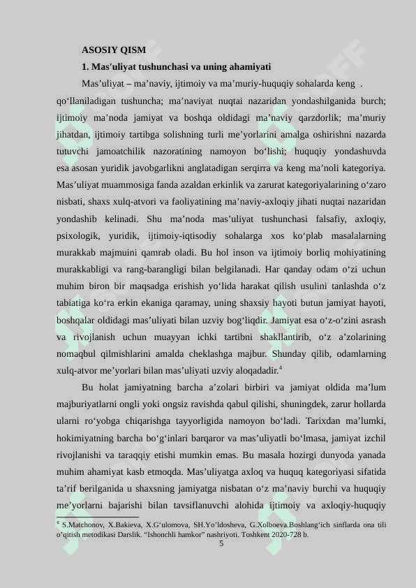 O‘quvchilarni ma'sulyatga o‘rgatish 5