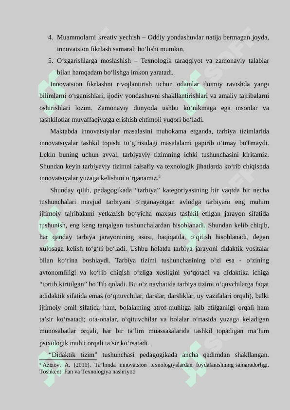 O‘quv jarayonida innovatsion fikrlash 6