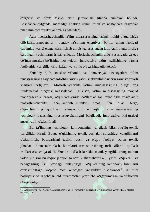 O‘quv jarayonida raqobatni rivojlantirish 6