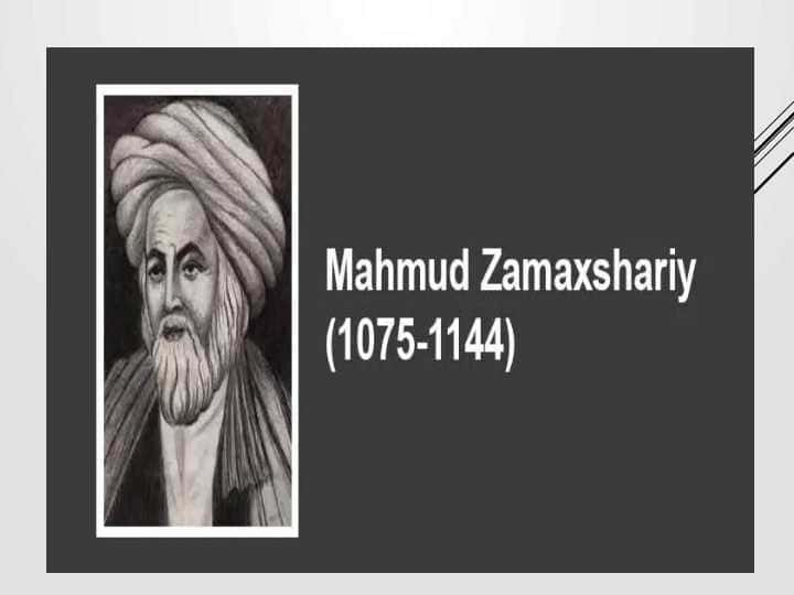 Mahmud Zamaxshariy