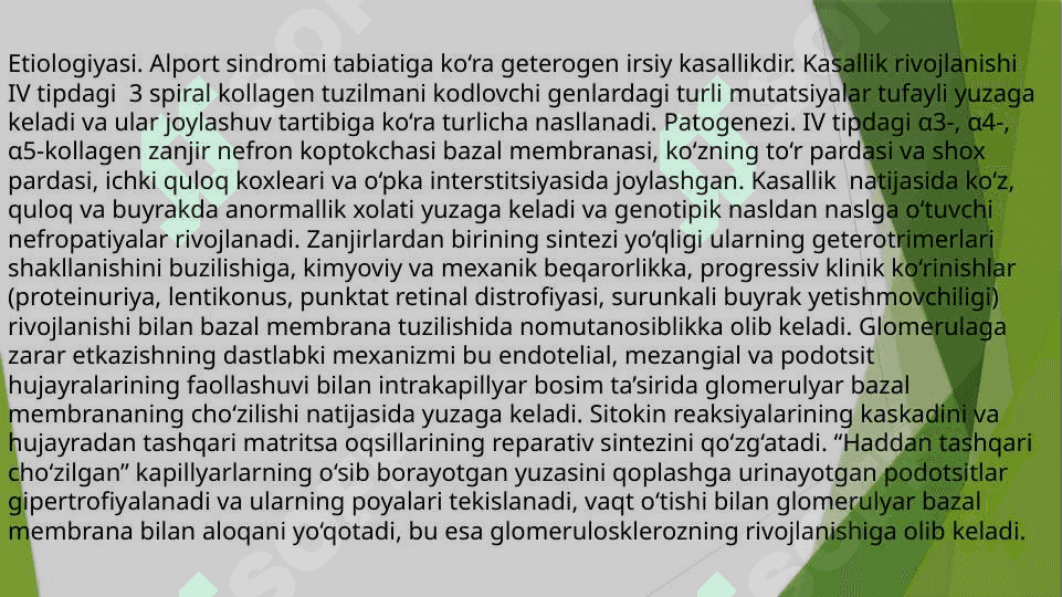 Alport sindromi 6
