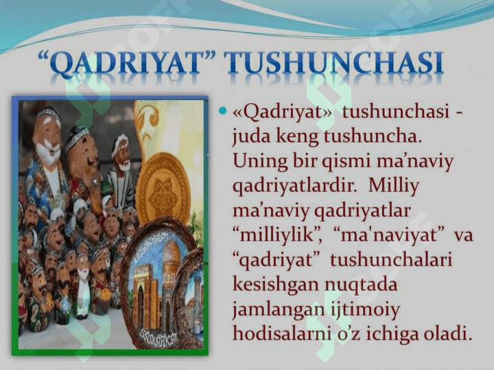 Mustaqillik davrida miiliy va diniy qadriyatlarning tiklanishi 4