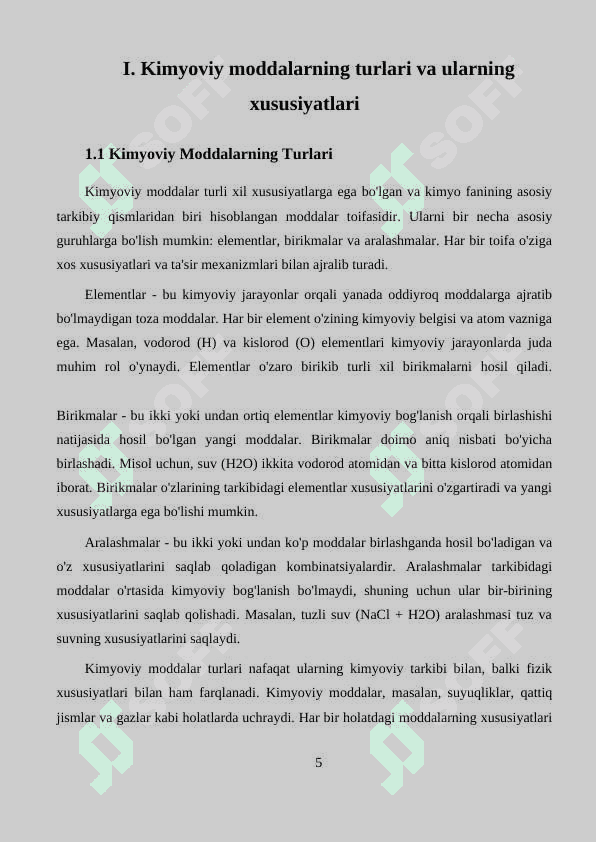KIMYODAGI KIMYOVIY MODDALAR 5