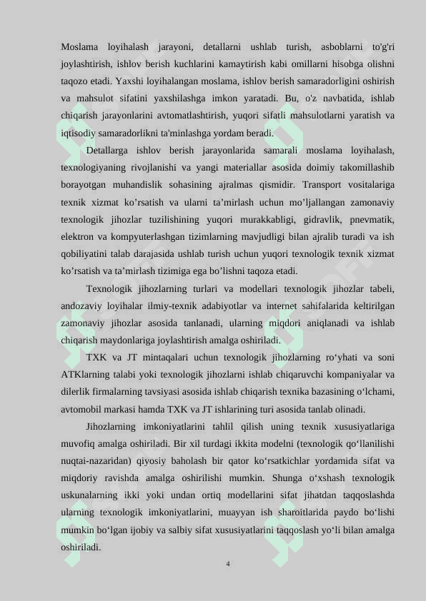 Frezalash jarayoni  uchun qisuvchi konduktor moslama loyihasi va kuch hisobi 4
