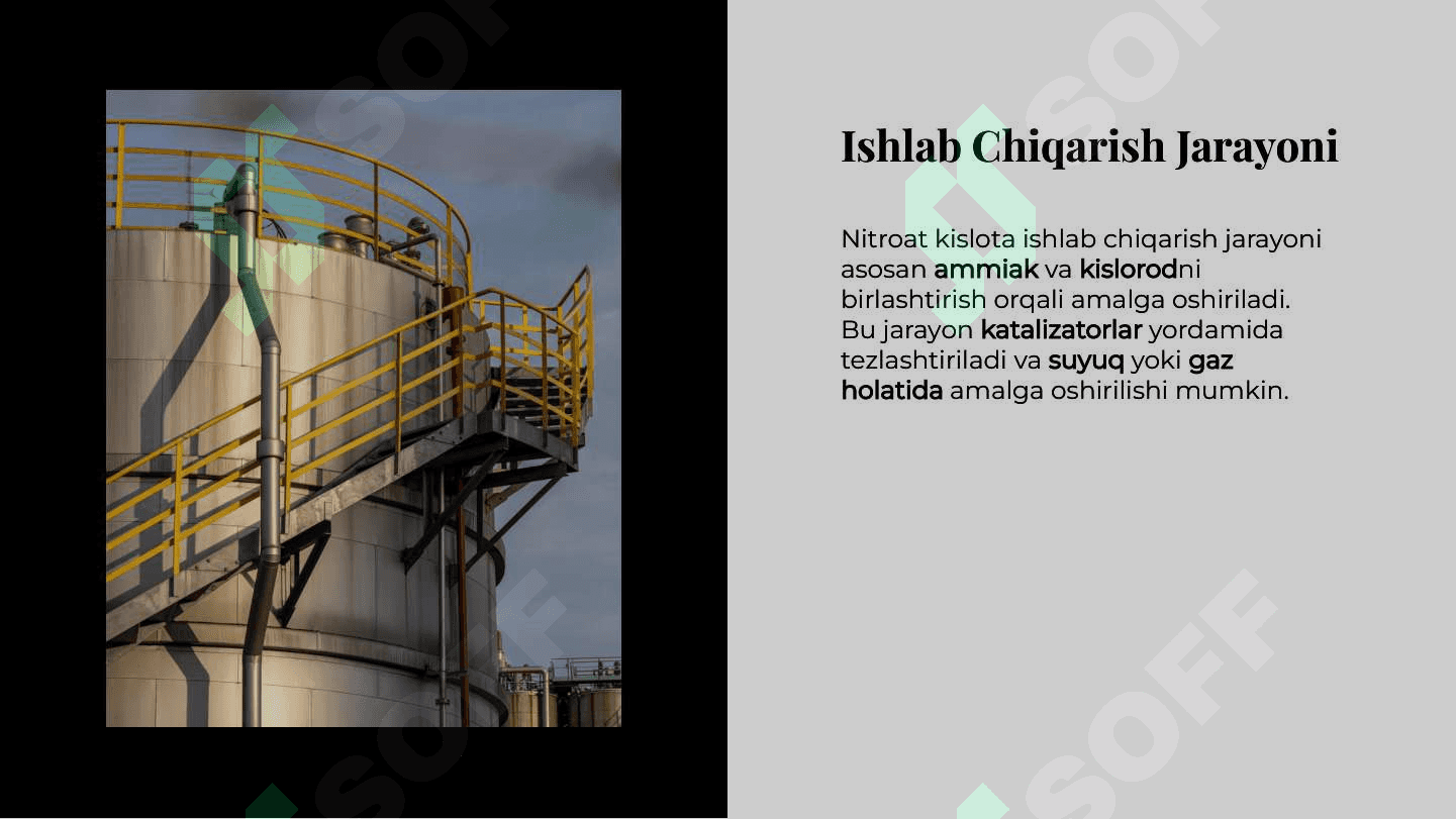 Nitroat kislota ishlab chiqarish 4