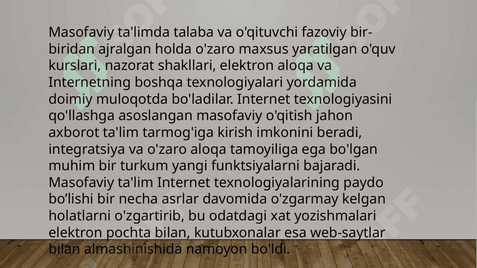 masofaviy ta’limda innovatsiya 2